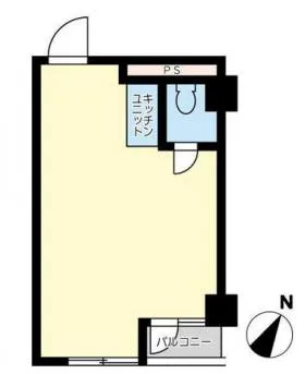 オリエンタル虎ノ門ビルの基準階図面
