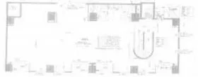 ガリシア銀座イーストビルの基準階図面