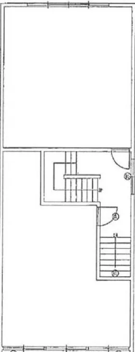 プロスペリタアカサカビルの基準階図面