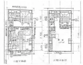 斉藤ビルの基準階図面