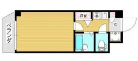 ツインコート幡ヶ谷ビルの基準階図面