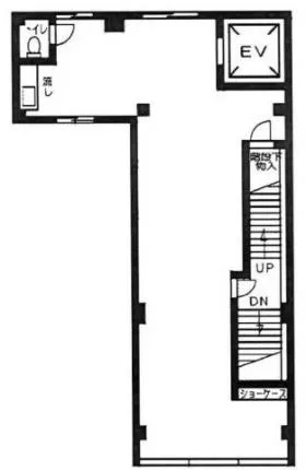 松永ビルの基準階図面