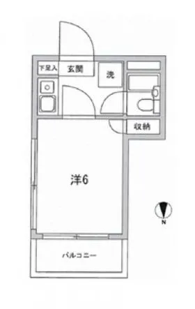 豊強ビルの基準階図面