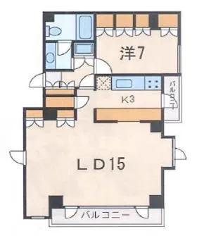 ゼルコーバ・ファイブの基準階図面