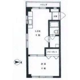 フタバビルの基準階図面