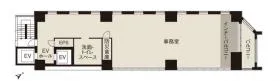 CIRCLES汐留ビルの基準階図面