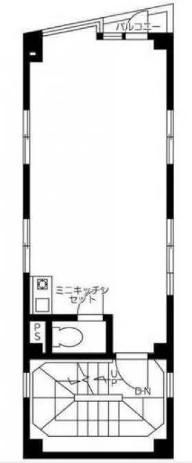 吉益ビルの基準階図面