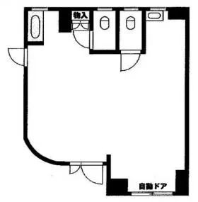 土屋ビルの基準階図面