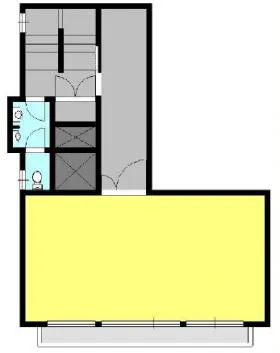 大藤社ビルの基準階図面
