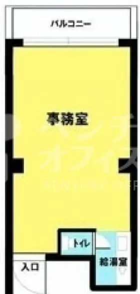 松田ビルの基準階図面