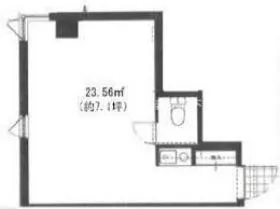 クラインシュロスビルの基準階図面
