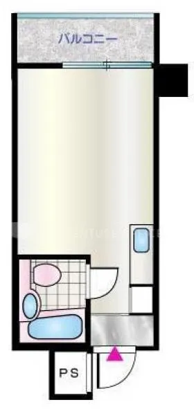 高輪ダイヤハイツビルの基準階図面