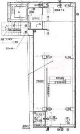 CRIMSON ONEの基準階図面