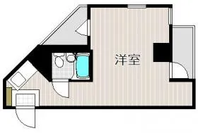 ユニパリス一番町ビルの基準階図面