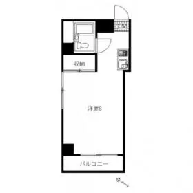 小田木ビルの基準階図面