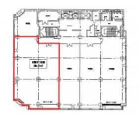 野村不動産広島ビルの基準階図面