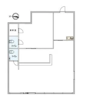 下石神井5丁目店舗ビルの基準階図面