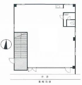 井口ビルの基準階図面