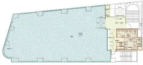IDA TECHNOS Ⅸビルの基準階図面