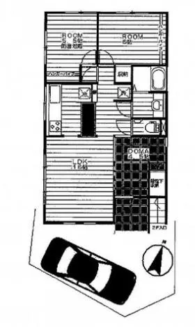 YEBIS FLATの基準階図面