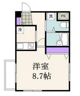 グローブビル早稲田ビルの基準階図面