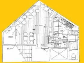 吉岡ビルの基準階図面