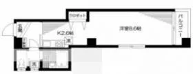 富士峰ビルの基準階図面