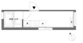 SS114ビルの基準階図面
