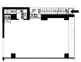 木原正三堂ビルの基準階図面