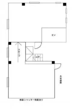 ドミールライオンビルの基準階図面
