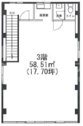 ハギワラビルの基準階図面
