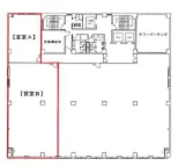 平野町センチュリービルの基準階図面
