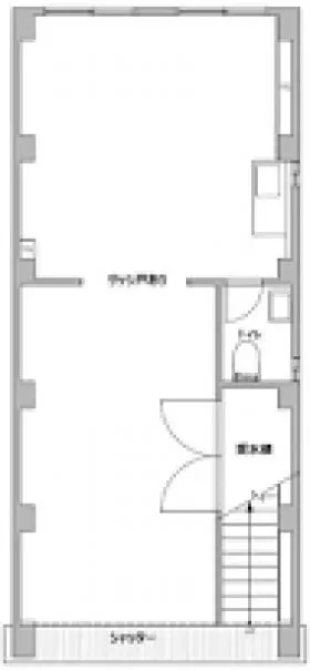 山畑ビルの基準階図面