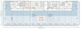 なんばスカイオの基準階図面