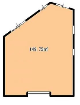 本田ビルの基準階図面