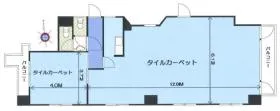 橋場コーポビルの基準階図面