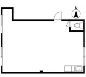 石井ビルの基準階図面