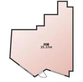 イースプレアデスビルの基準階図面