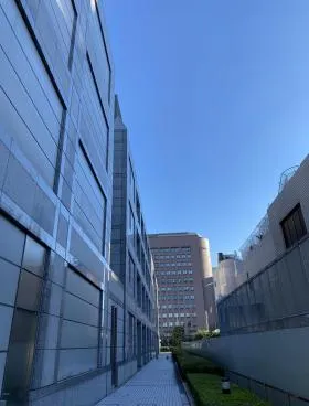 コスモス青山国連大学高等研究所棟ビルの外観