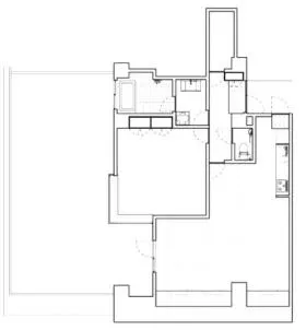 ARK HOUSEビルの基準階図面