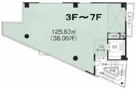 Naias神宮前の基準階図面