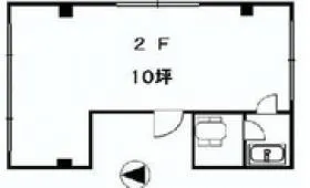吉村ビルの基準階図面