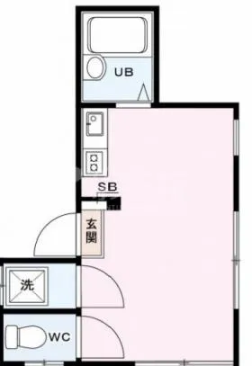 パインウィンドヴィラの基準階図面