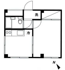 パレスエッグプラントビルの基準階図面