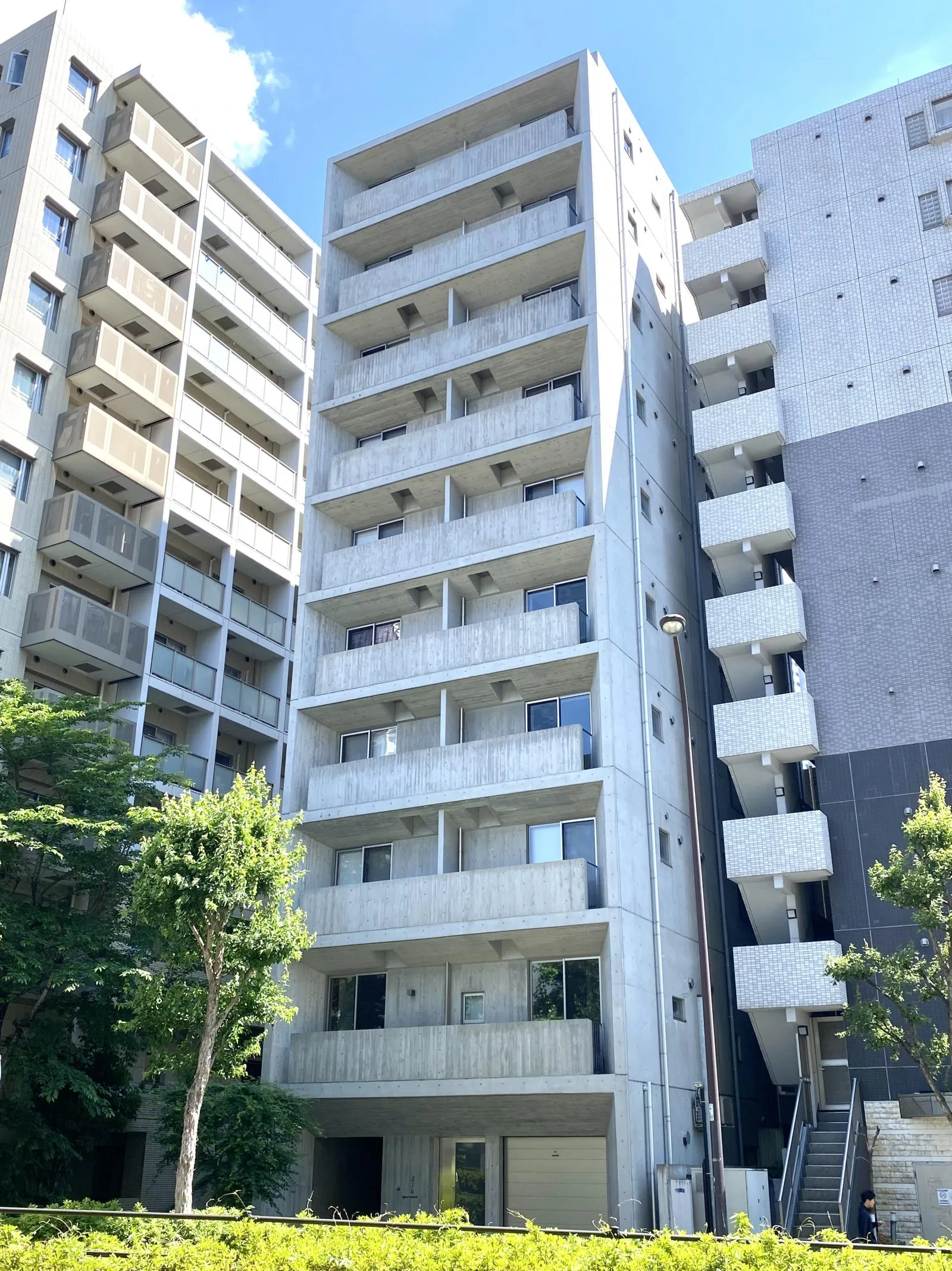 asu apartmentビル