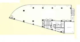 渋谷コロンバンビルの基準階図面