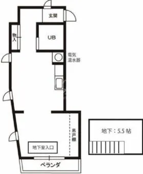 メゾン・デュ・パンソーの基準階図面