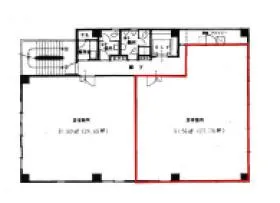 第5明星ビルの基準階図面