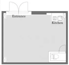 クラシクス渋谷ビルの基準階図面