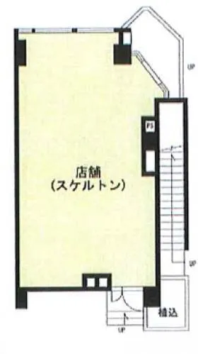 第2メゾン鈴榮店舗の基準階図面